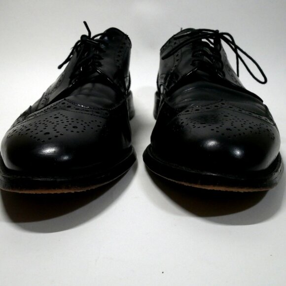Allen Edmonds Concord Wingtip Oxford Dress Shoes Black Men Size 12 C Made In USA main image 8